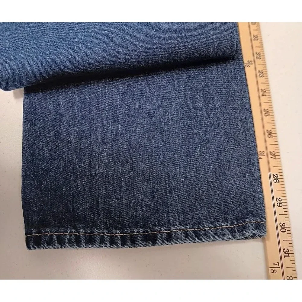 Levis 541 Jeans Mens 42x31 Blue Medium Wash‎ Distressed Athletic Fit Denim Pants